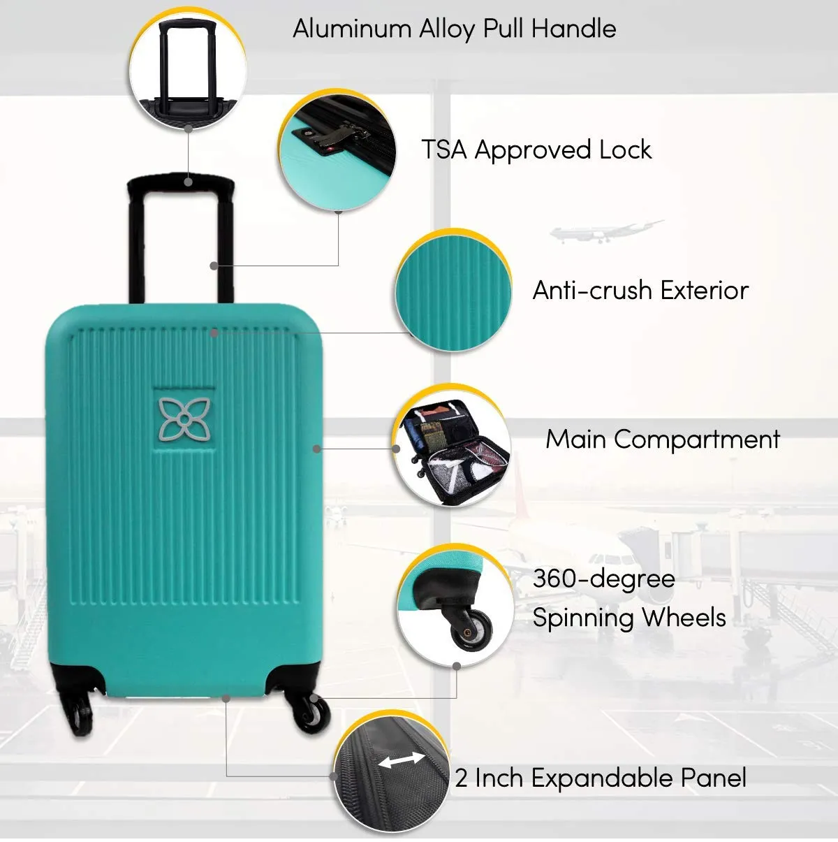 Sherpani Meridian Valise Cabine 22