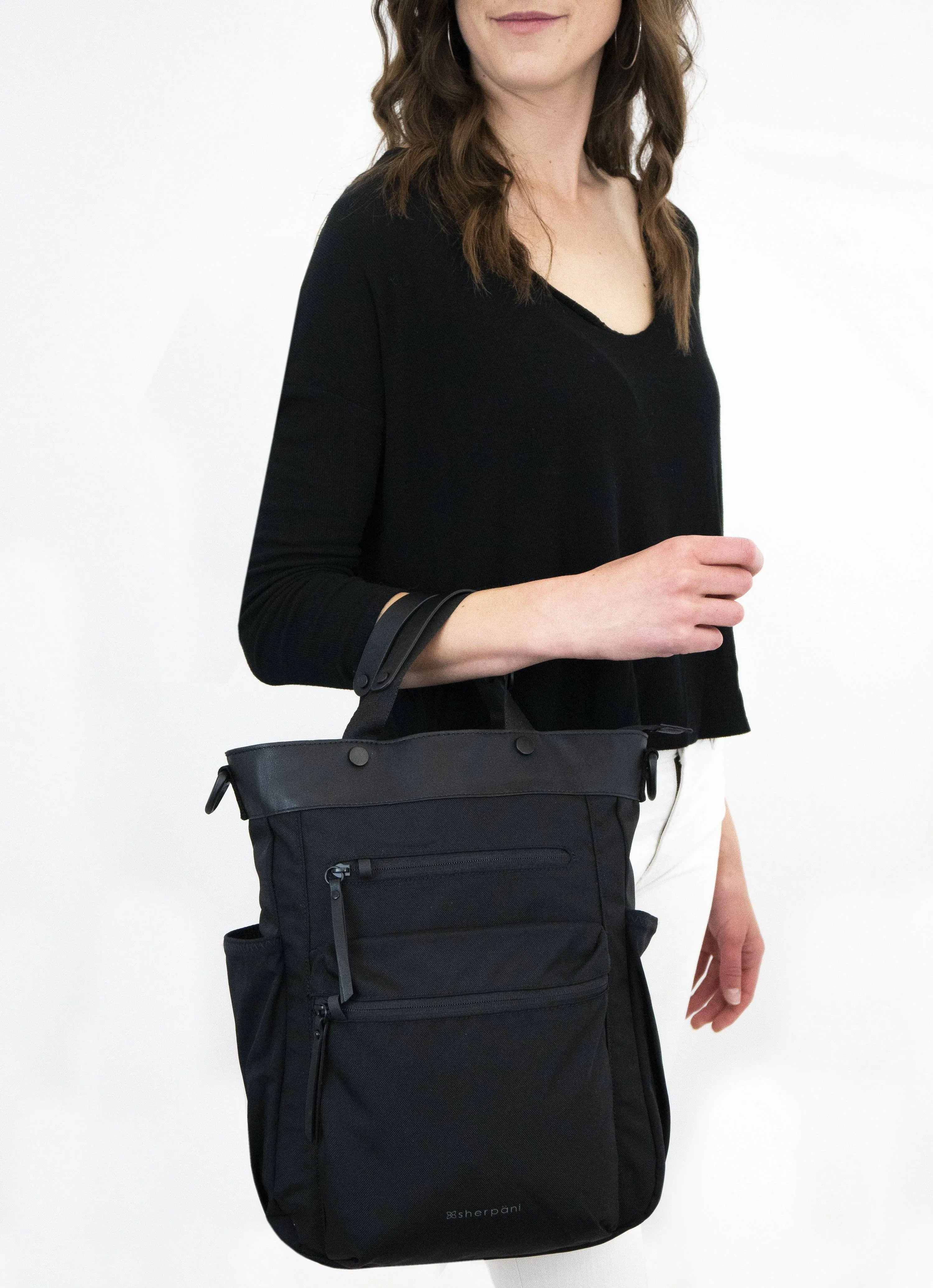 Sac à dos convertible anti-vol Sherpani Soleil, sacs pour ordinateur portable 13 pouces Sherpani