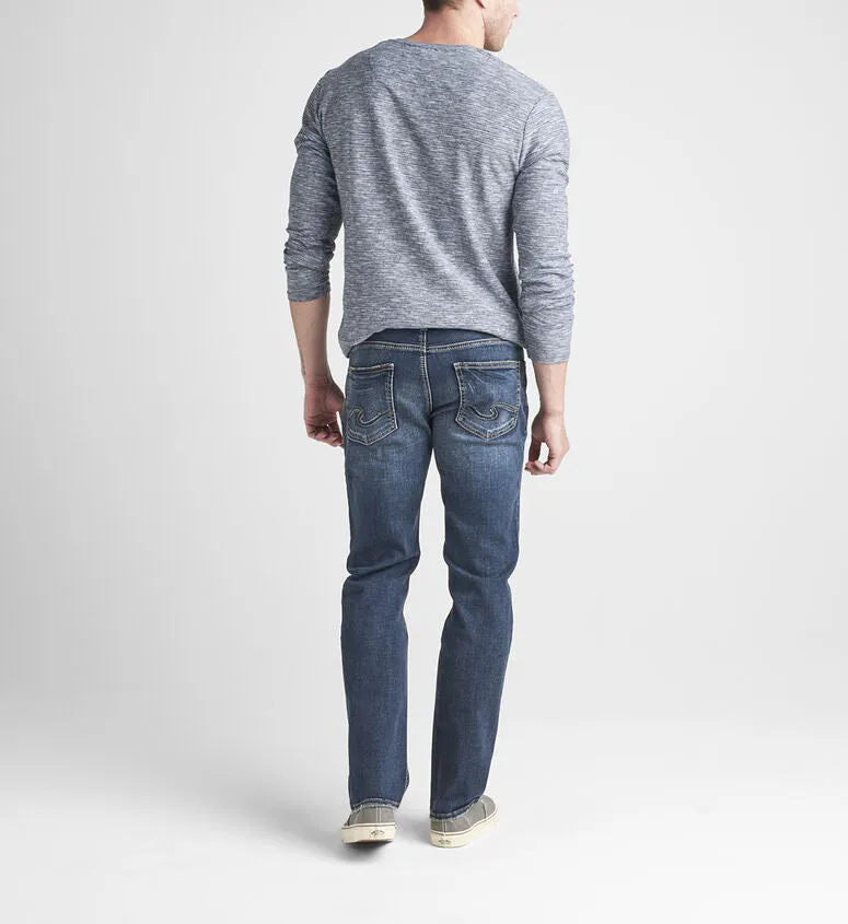 Silver Allan Classique Coupe droite Jambe droite