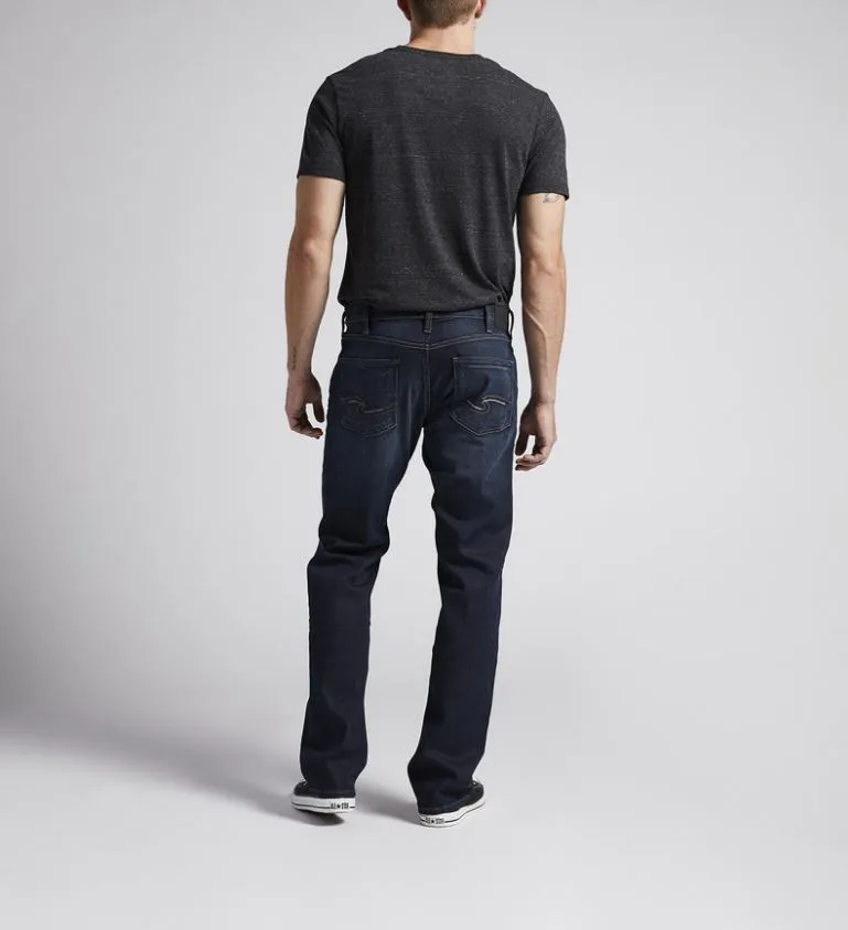 Silver Allan Slim Fit Jambe droite