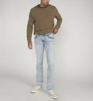 Silver Allan Slim Fit Jambe droite