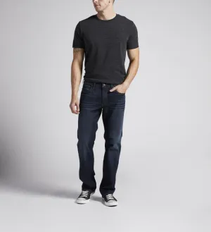 Silver Allan Slim Fit Jambe droite