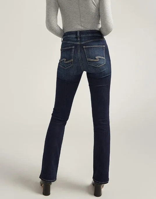 Silver Avery Slim Bootcut à Haute Taille