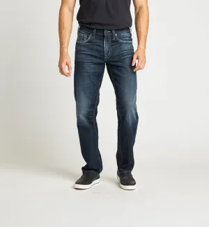 Jeans Silver Eddie coupe décontractée à jambe effilée
