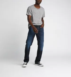 Silver Grayson Jeans Droit à Coupe Facile