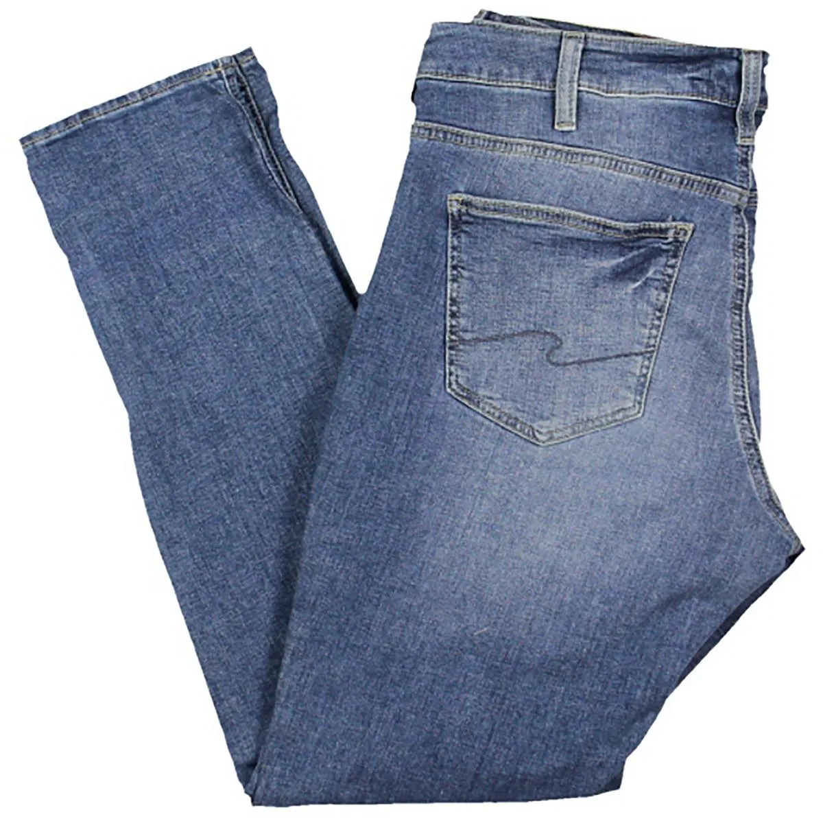 Silver Jeans Co. Jean Skinny Dénim Délavé pour Femme Plus