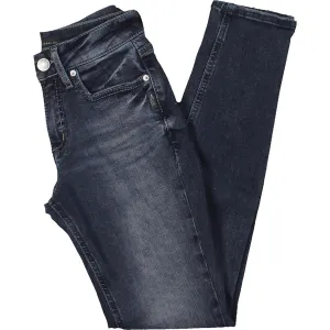 Silver Jeans Co. Femmes Suki Jean Slim Uni en Denim