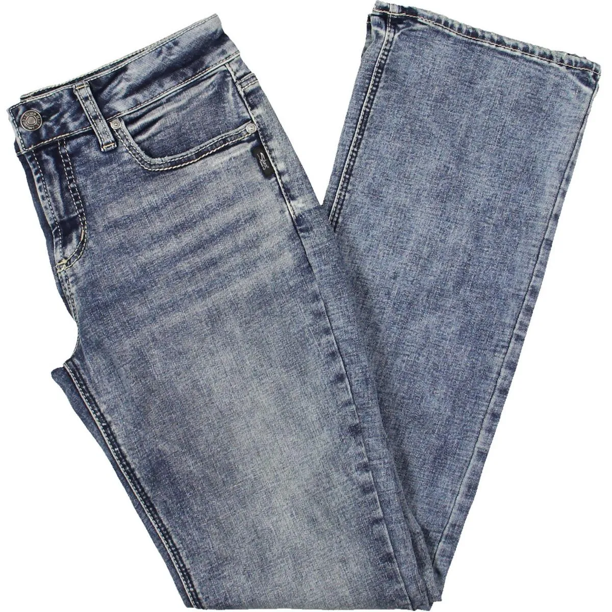 Silver Jeans Co. Jean Bootcut Stretch pour Femme Suki en Denim
