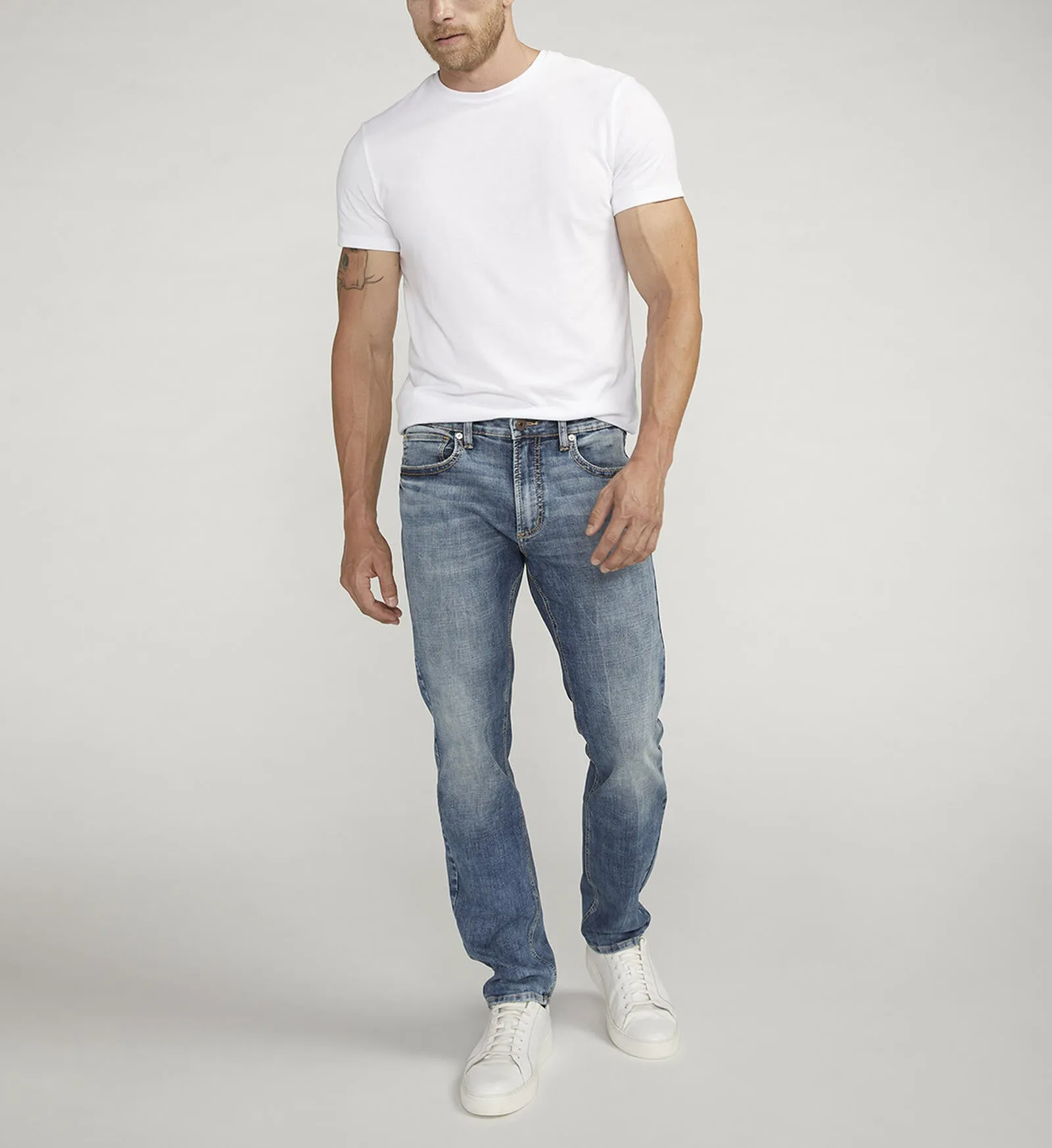 Jean Slim Fit à jambe étroite Silver Konrad