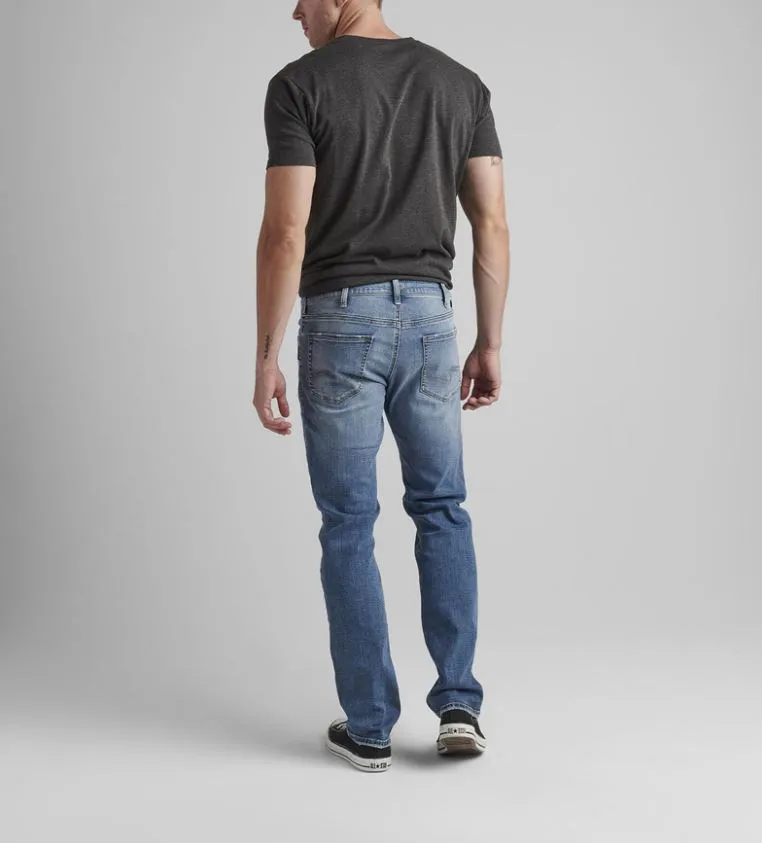 Konrad Silver Coupe Slim Jambe Effilée