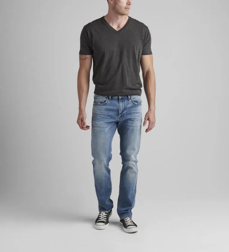 Konrad Silver Coupe Slim Jambe Effilée