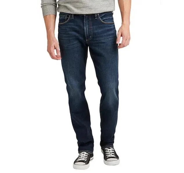 Silver Machray Classique Coupe droite Jambe droite