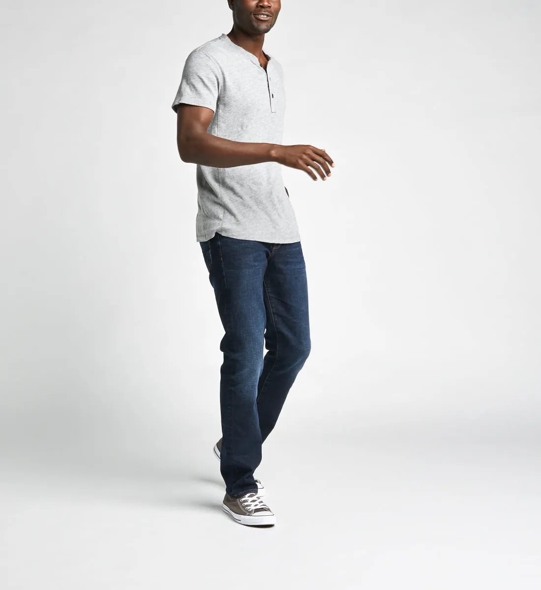 Silver Machray Classic Jeans Droites