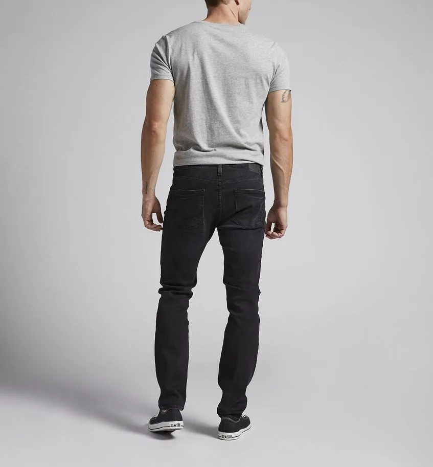 Silver Taavi Slim Fit Jambe Effilée