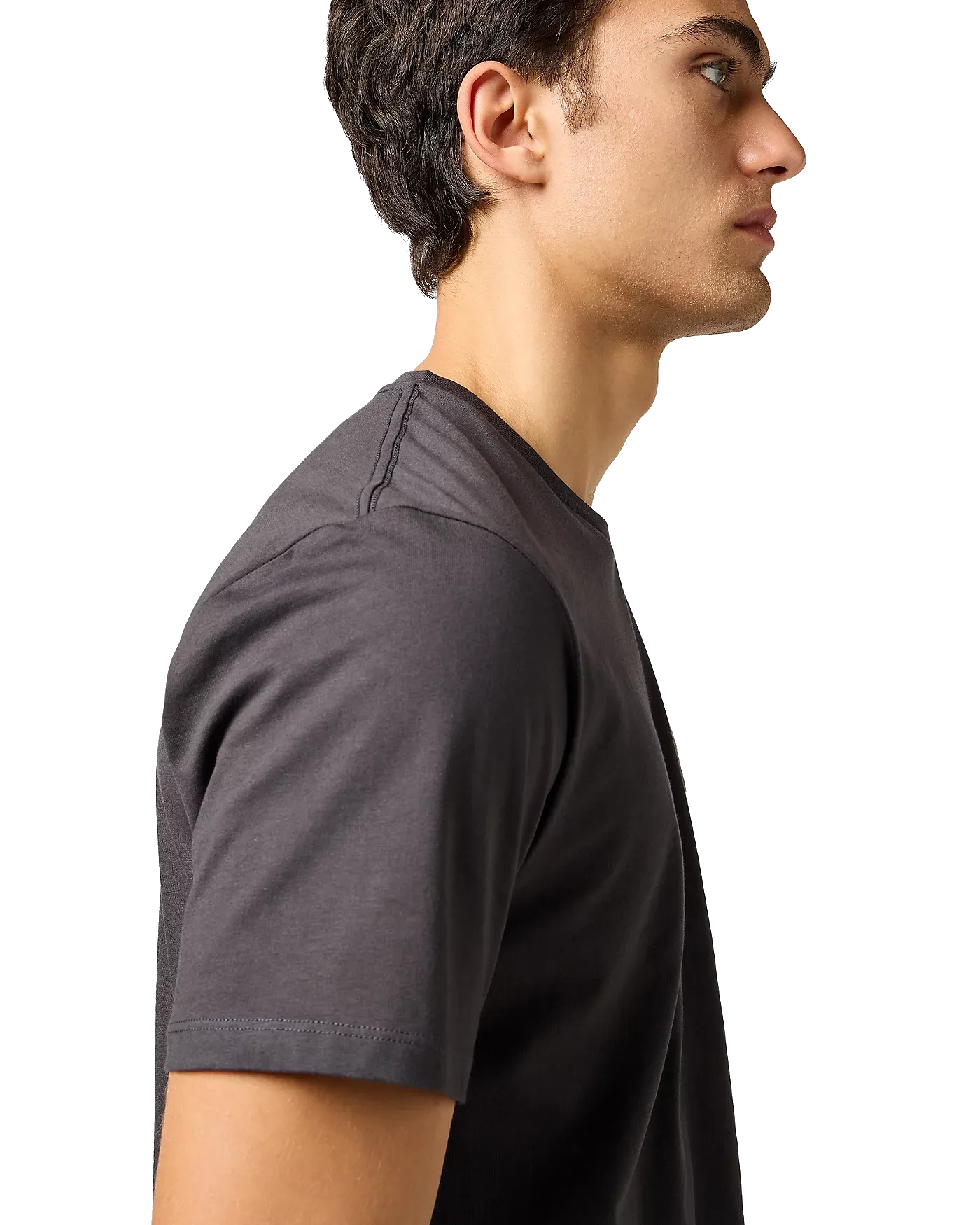 Petit T-Shirt graphique en noir délavé