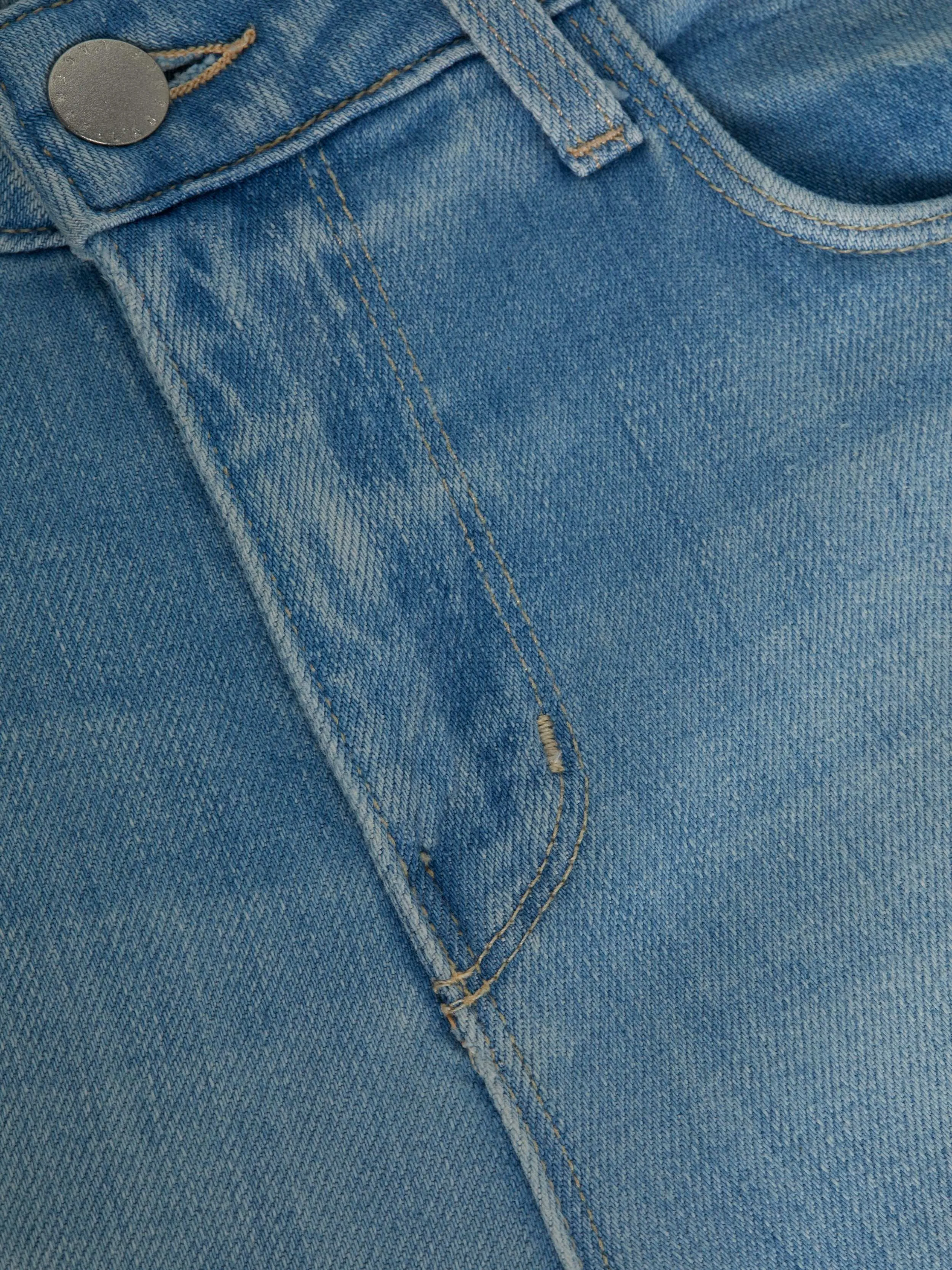 Sneeki Jean droit à taille basse