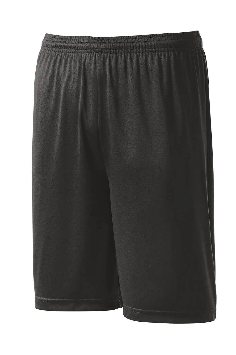 Sport-Tek Shorts Homme Concurrent à Évacuation d'Humidité - Gris Fer