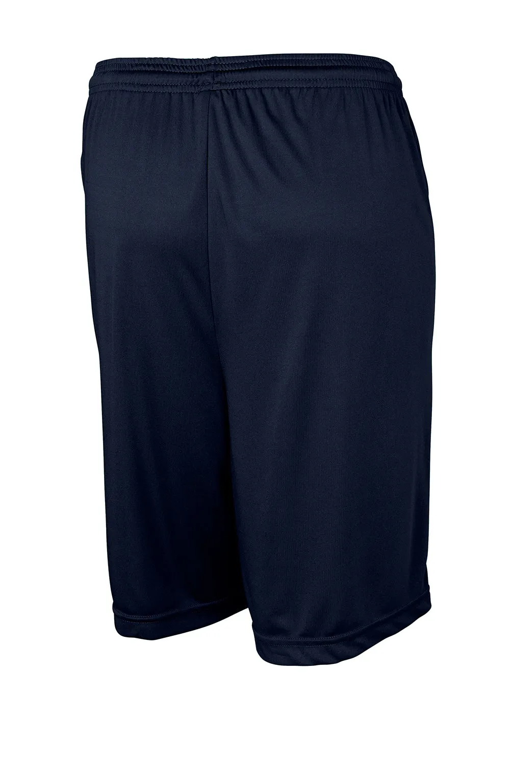 Sport-Tek Shorts Homme Concurrent à Évacuation de l'Humidité - Bleu Marine