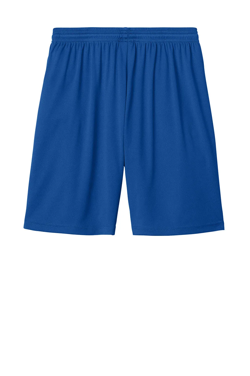 Sport-Tek Shorts de compétition pour hommes à évacuation d'humidité United Athletic - Bleu royal véritable/Blanc