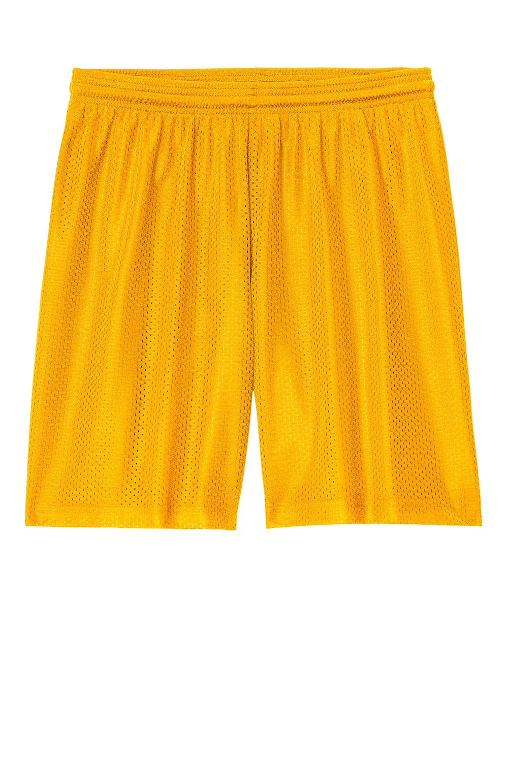 Sport-Tek Shorts de Sport en Maille pour Hommes à Évacuation de l'Humidité - Or