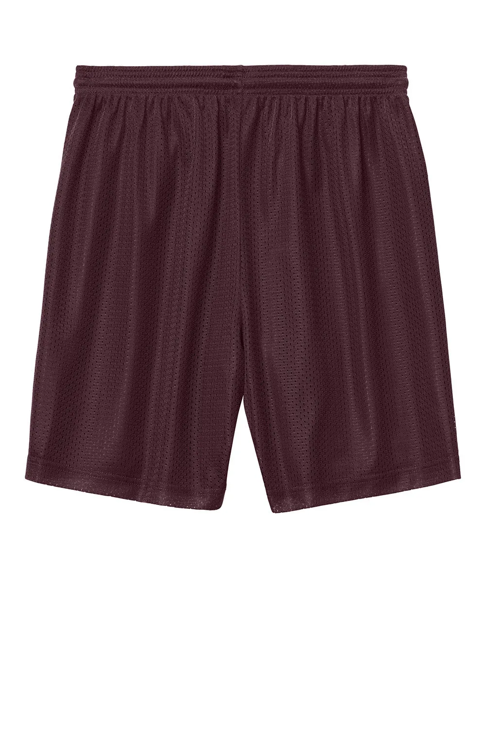 Sport-Tek Shorts de Sport en Maille pour Hommes à Évacuation de l'Humidité - Marron