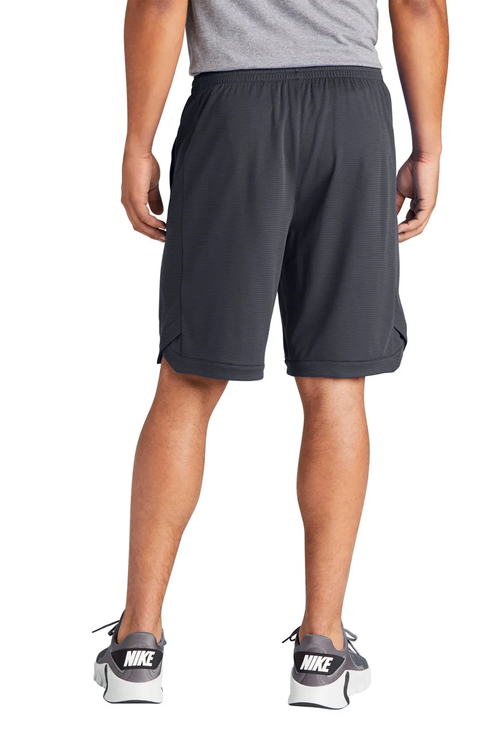 Sport-Tek Shorts de position PosiCharge pour hommes avec poches - Gris graphite