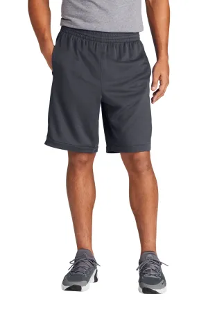 Sport-Tek Shorts de position PosiCharge pour hommes avec poches - Gris graphite