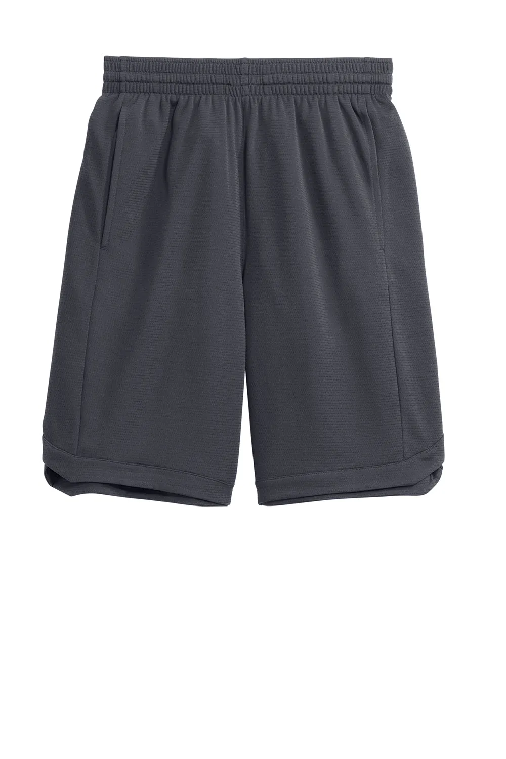 Sport-Tek Shorts de position PosiCharge pour hommes avec poches - Gris graphite
