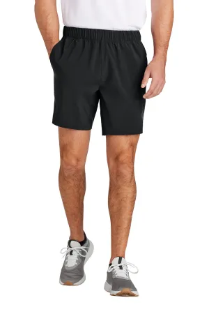 Sport-Tek Shorts Homme à Séchage Rapide avec Poches - Noir