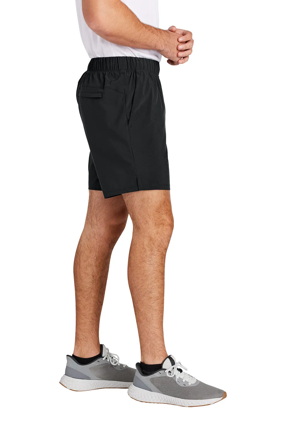 Sport-Tek Shorts Homme à Séchage Rapide avec Poches - Noir
