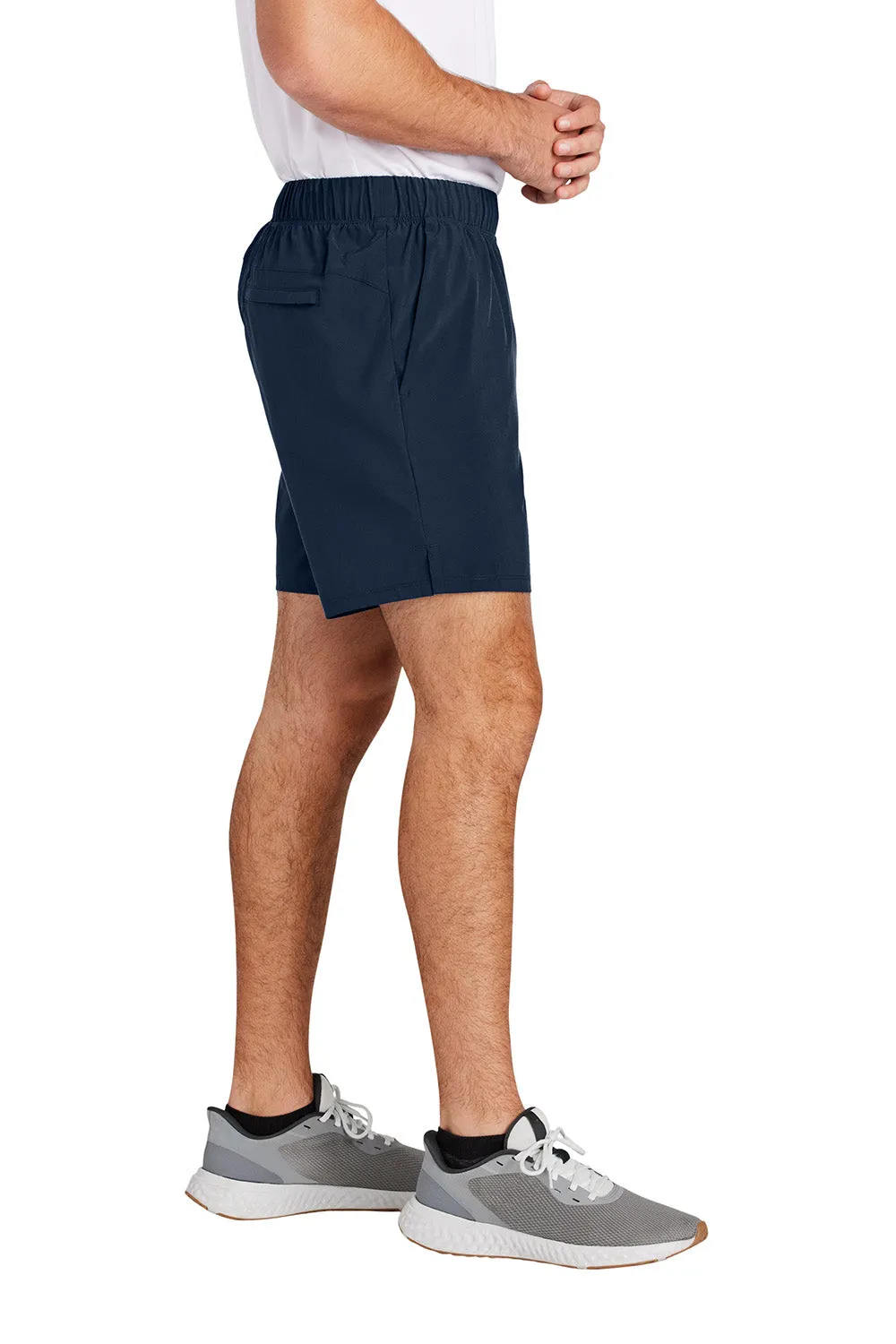 Sport-Tek Shorts Homme à Séchage Rapide avec Poches - Bleu Marine