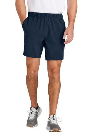 Sport-Tek Shorts Homme à Séchage Rapide avec Poches - Bleu Marine