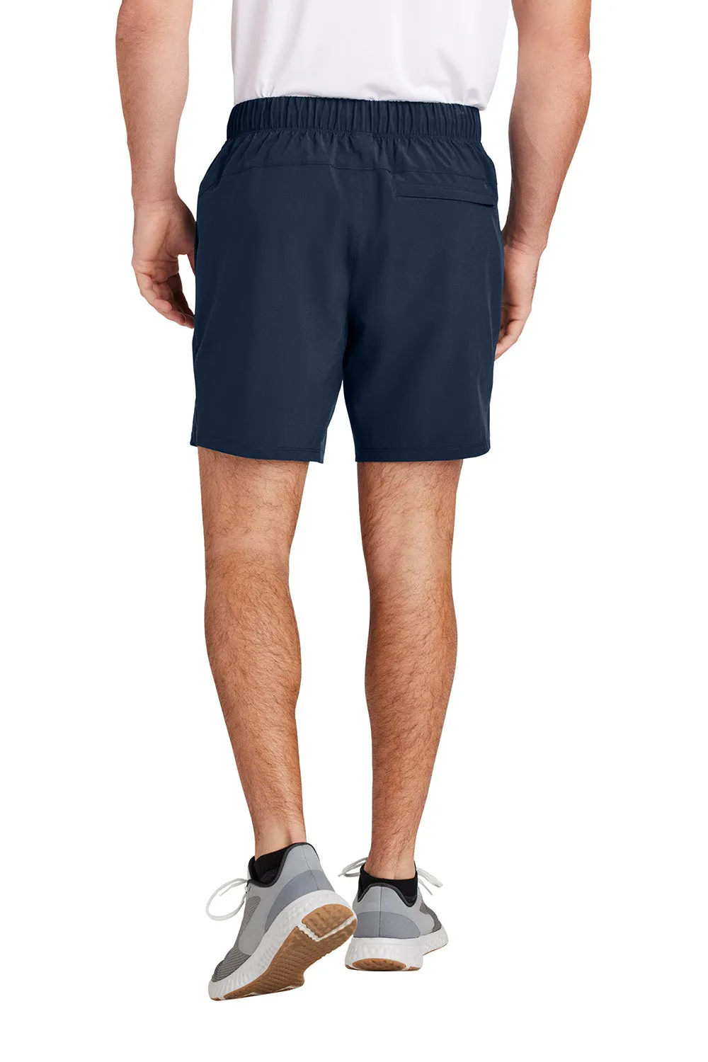 Sport-Tek Shorts Homme à Séchage Rapide avec Poches - Bleu Marine