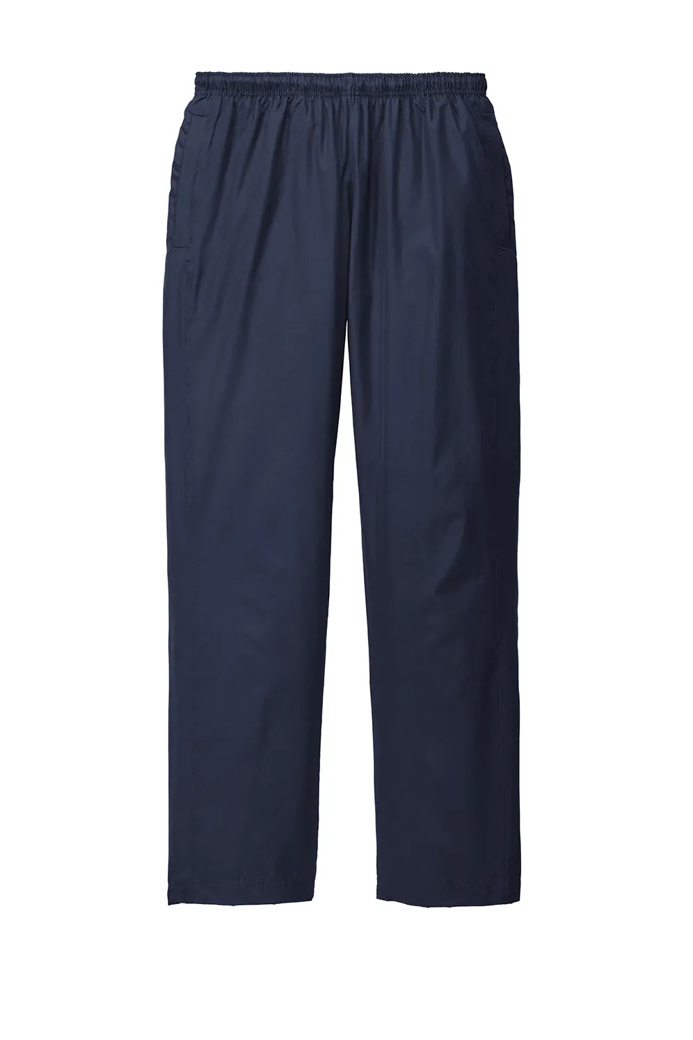 Pantalon coupe-vent résistant à l'eau pour homme Sport-Tek avec poches - Bleu marine