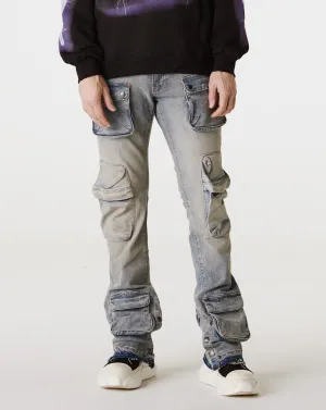 Jean Cargo 3D Superposé