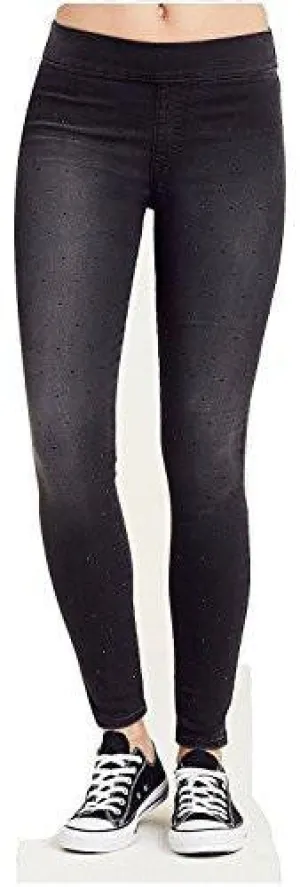 Starlet Legging Super Skinny Pantalon Noir Années Loin Petit, Noir Années Loin