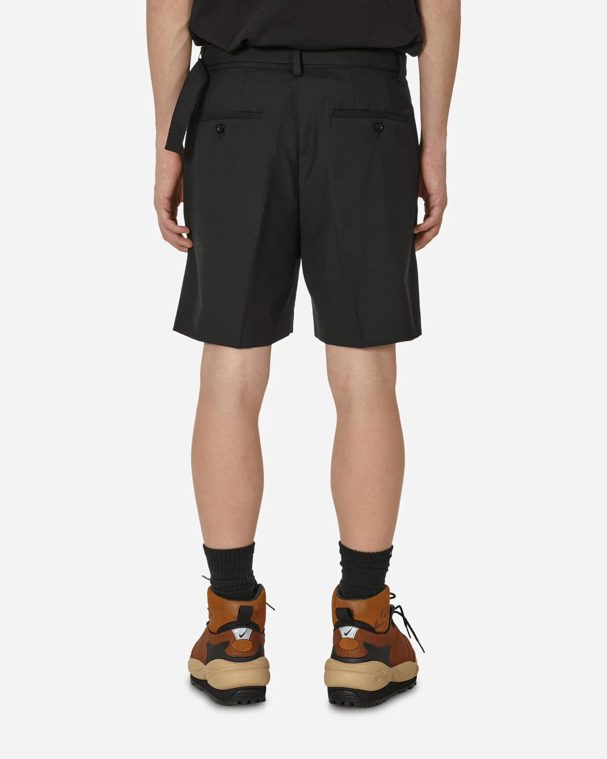 Short de costume Noir