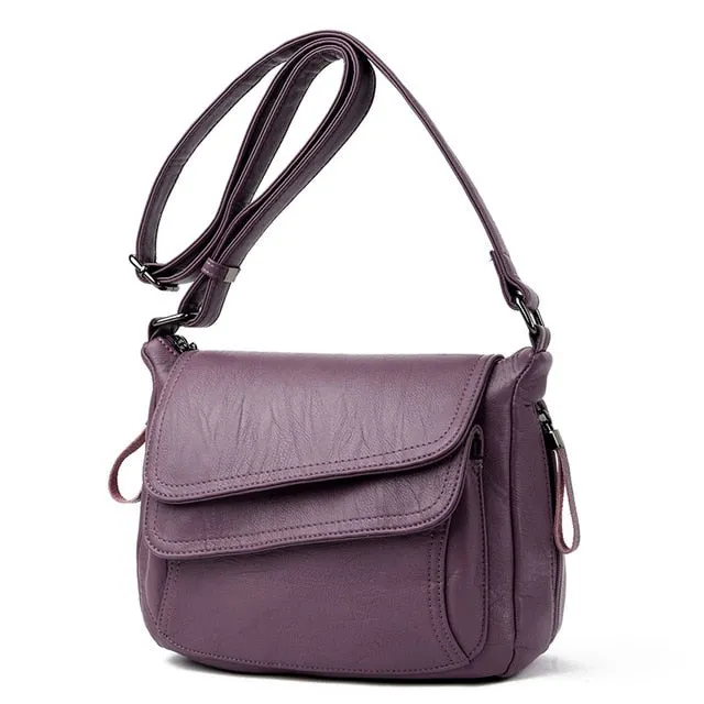 Sac à main blanc d'été en cuir véritable, sacs à main de luxe pour femmes, sacs pour femmes de créateur, sac bandoulière messager pour femmes, sacs pour mères, sacs à la mode Nova