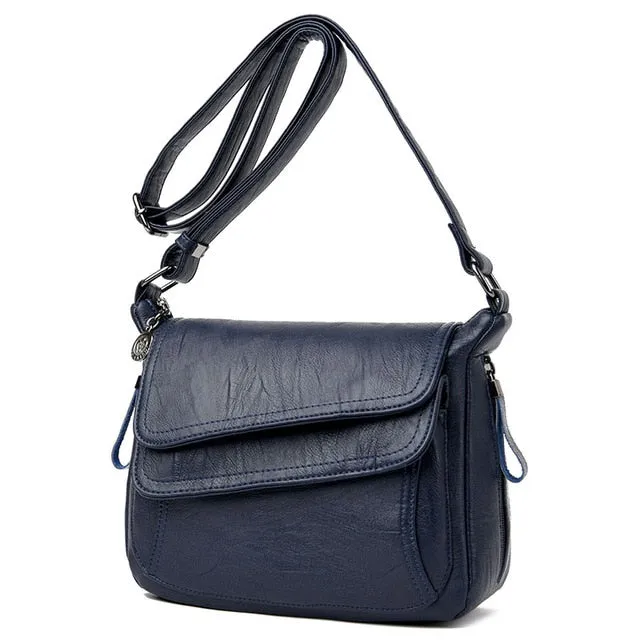Sac à main blanc d'été en cuir véritable, sacs à main de luxe pour femmes, sacs pour femmes de créateur, sac bandoulière messager pour femmes, sacs pour mères, sacs à la mode Nova