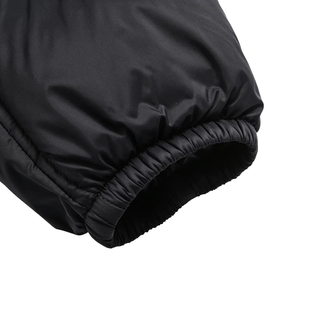Veste à capuche volumineuse Taion abaissée en noir