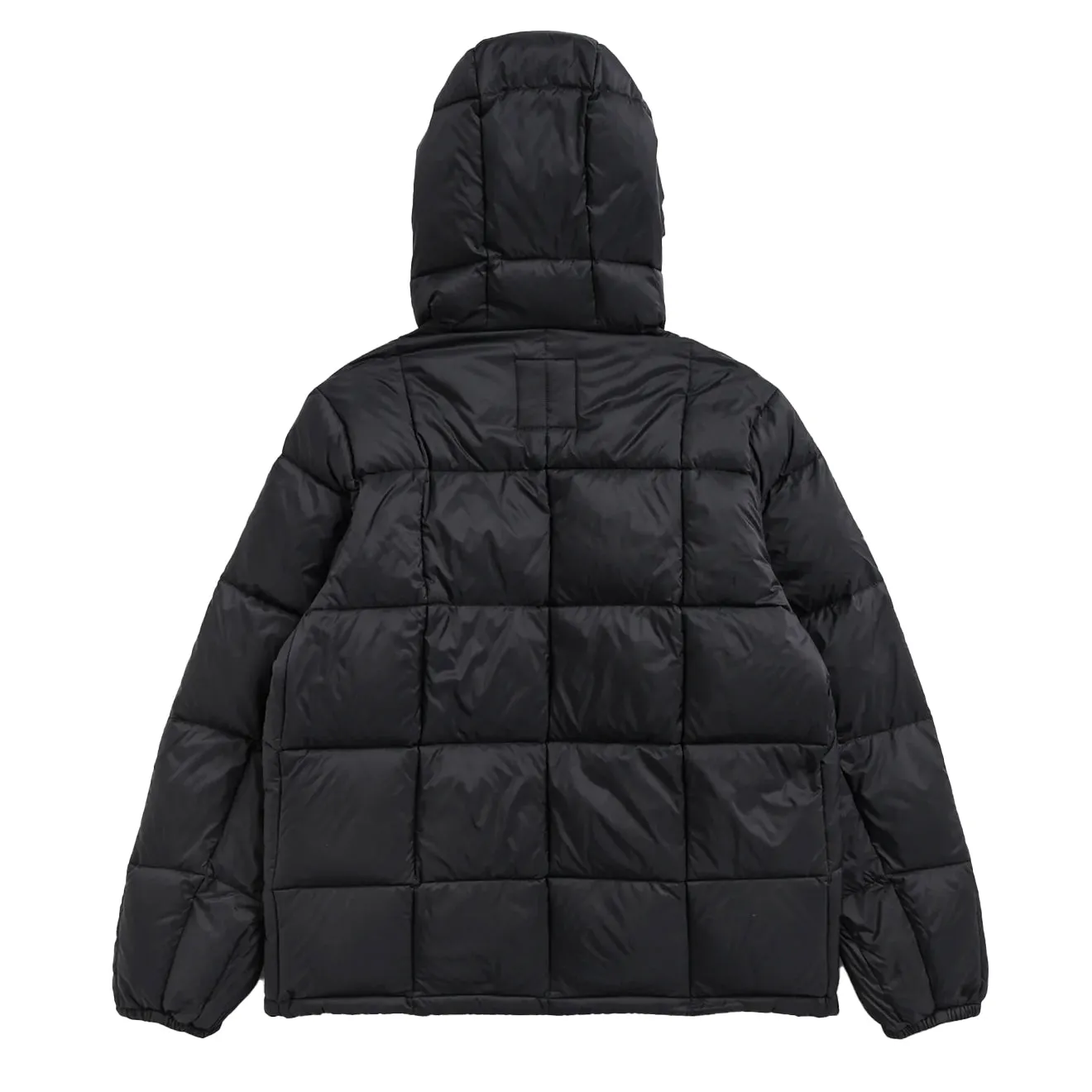 Veste à capuche volumineuse Taion abaissée en noir