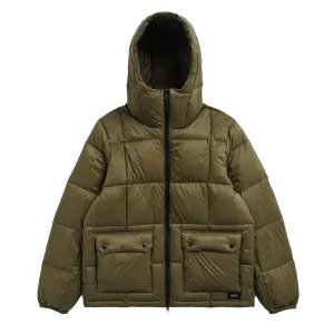 Veste Taion Volume à capuche rabattable olive