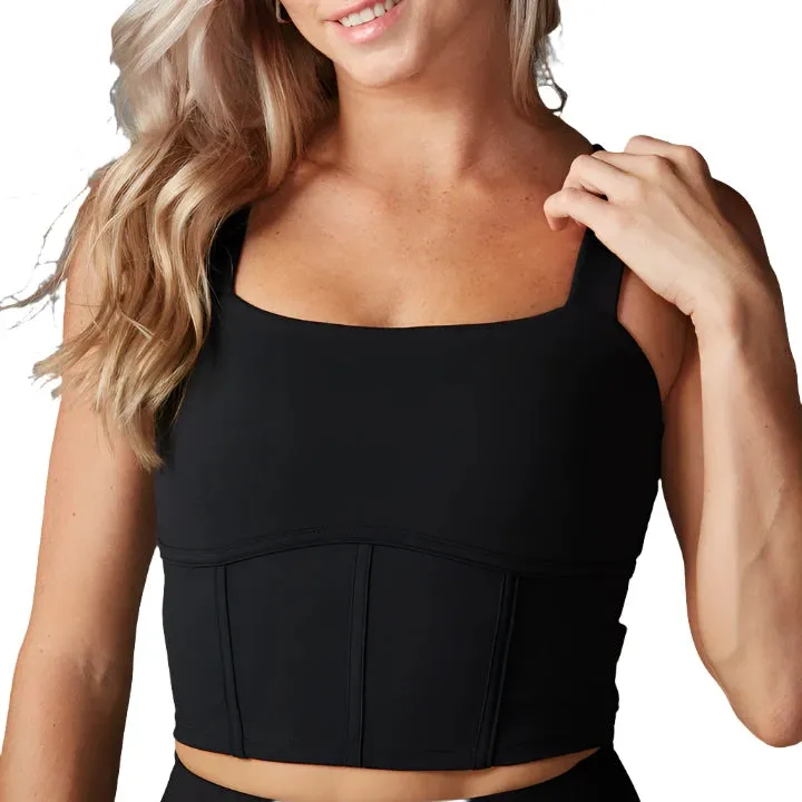 Tavi Active Embrace Soutien-gorge Longline Ébène C119