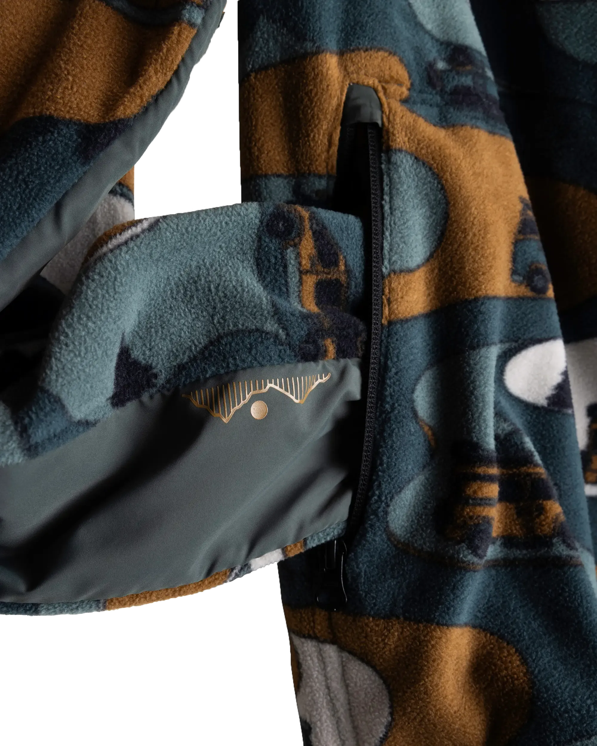 Veste en polaire Teannaway dans le coloris Dream Van Glen