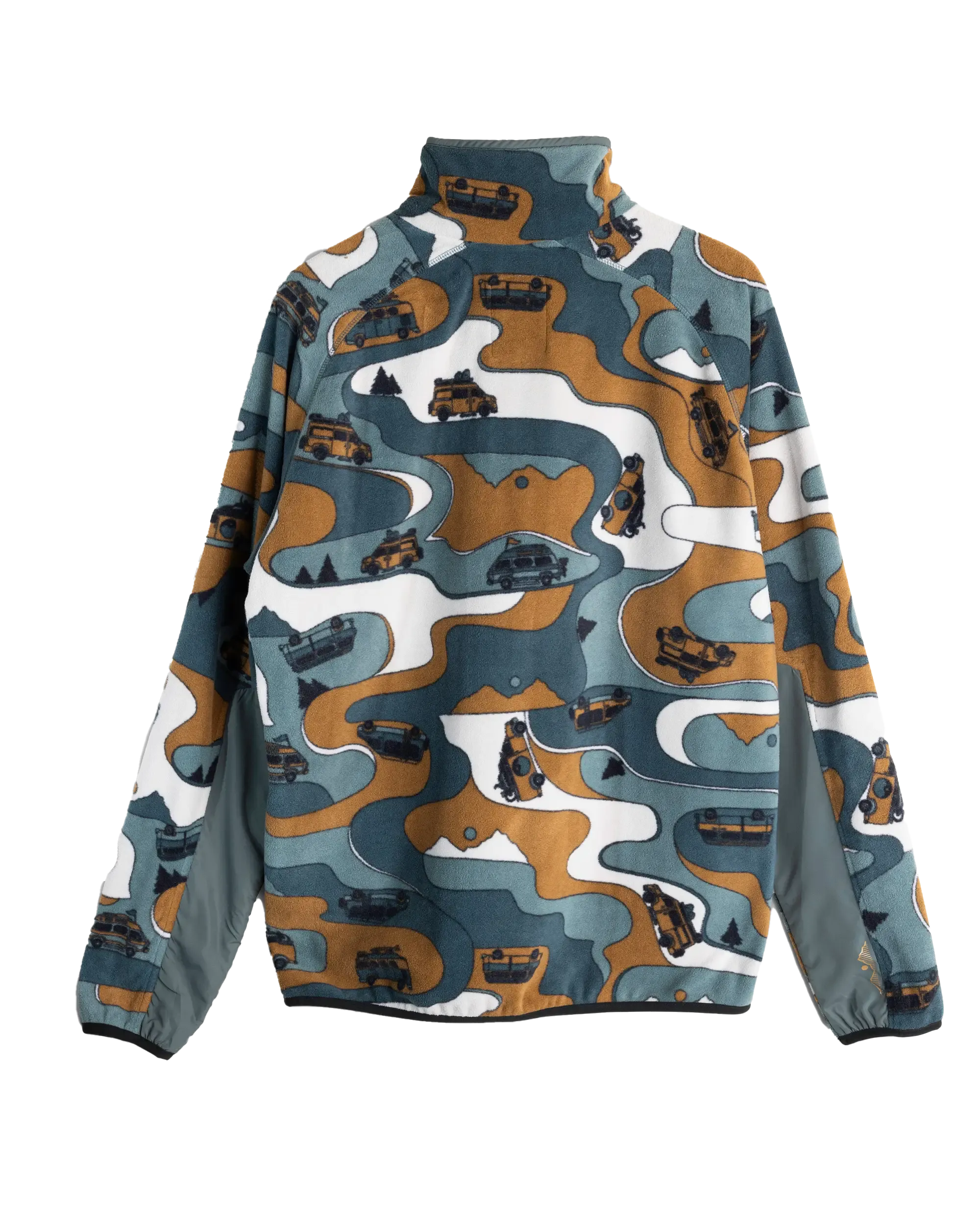 Veste en polaire Teannaway dans le coloris Dream Van Glen