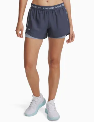 Tech Play Up Shorty 2-en-1 - Gris Averse/Bleu Port