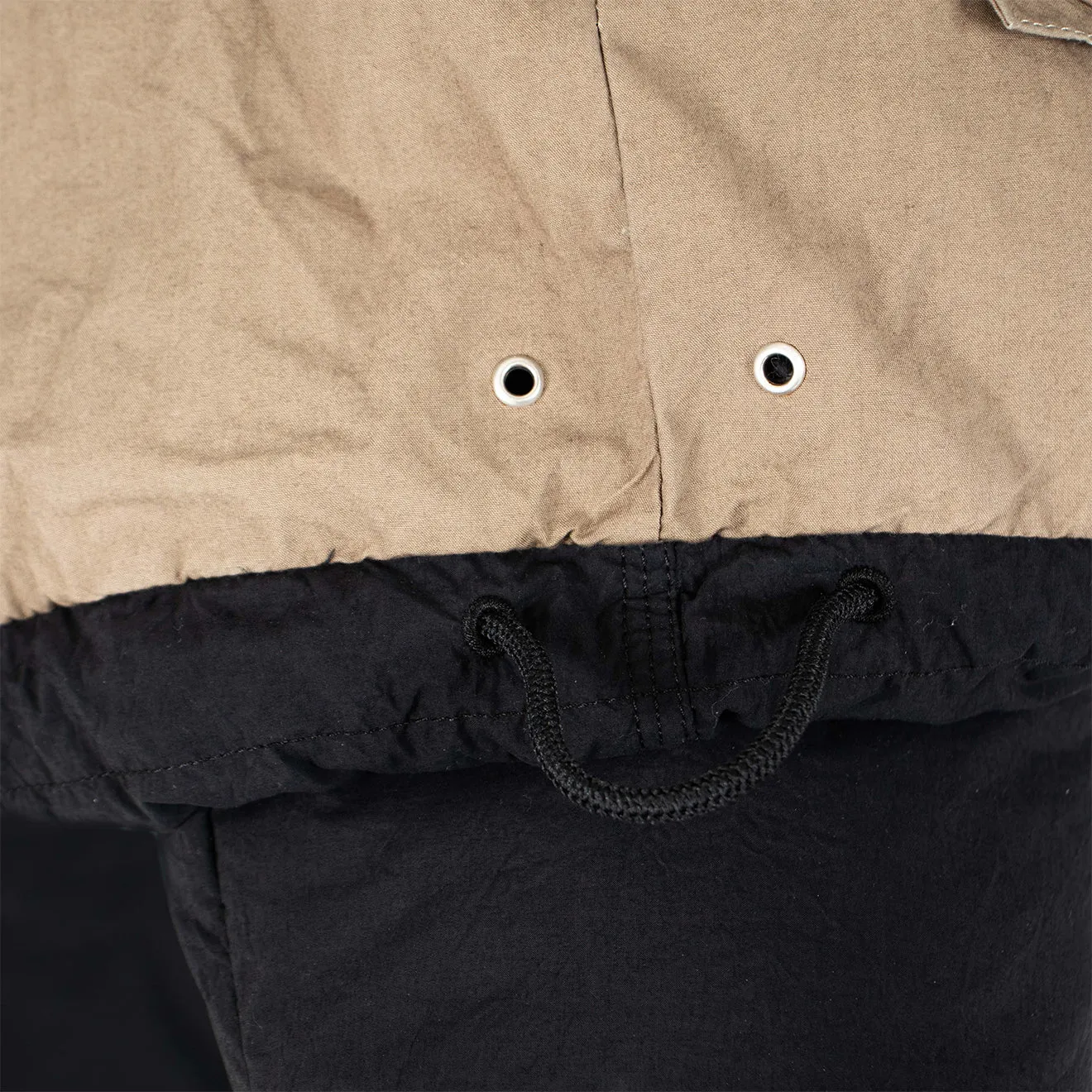 Ten C Parka à capuche matelassée Articdown Noir