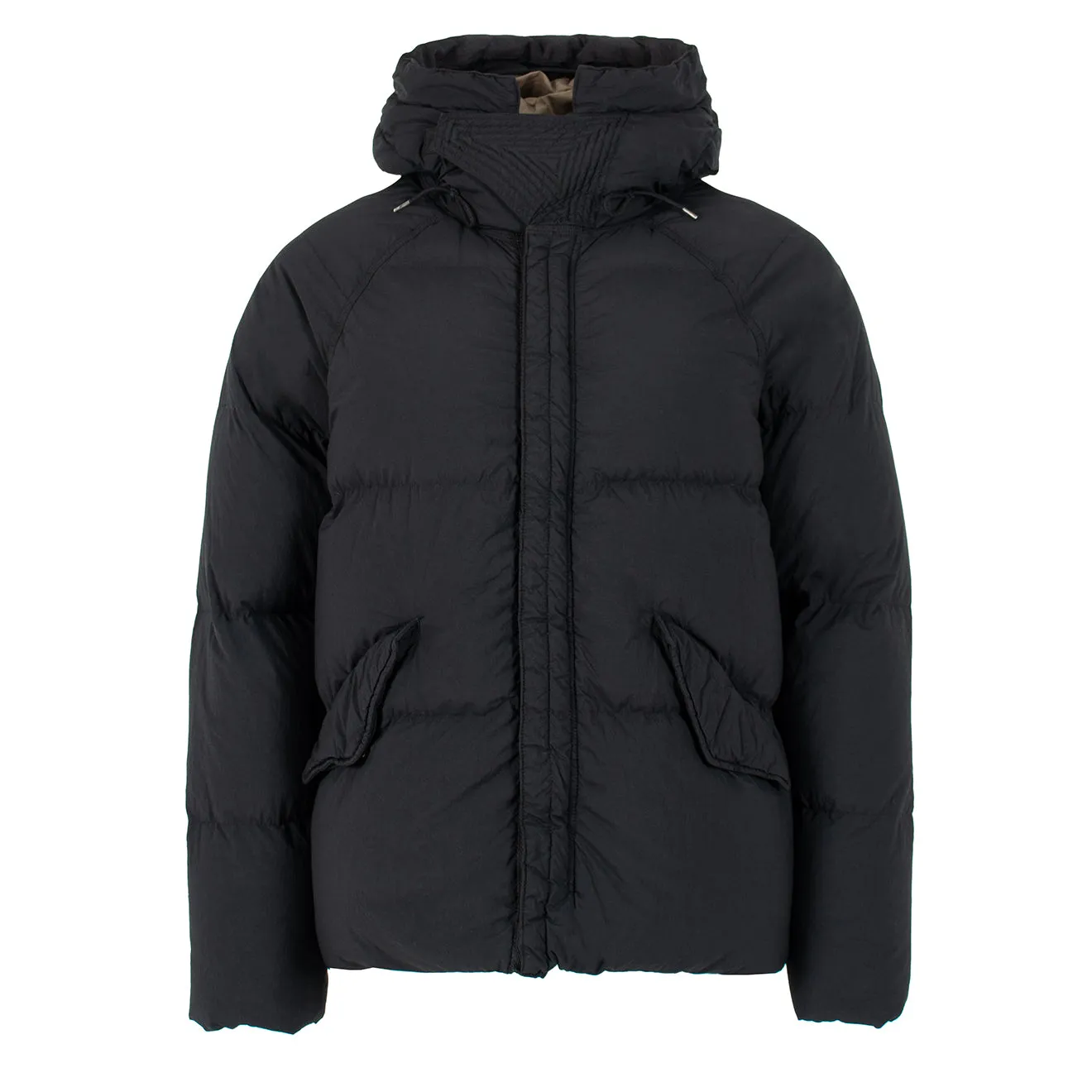 Ten C Parka à capuche matelassée Articdown Noir