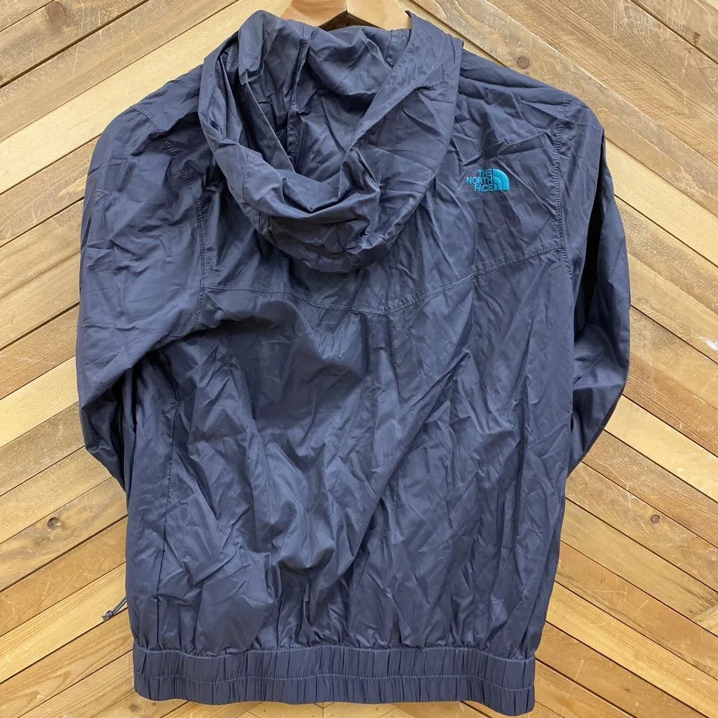 The North Face The North Face - Veste coupe-vent à capuche pour femmes WindWall - Prix conseillé 135 $ : Gris/Bleu - femmes - XS