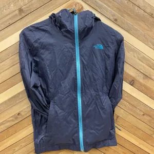 The North Face The North Face - Veste coupe-vent à capuche pour femmes WindWall - Prix conseillé 135 $ : Gris/Bleu - femmes - XS